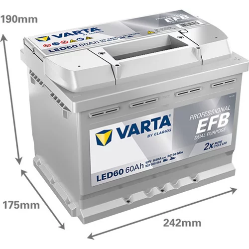 Štartovacia batéria 932060064K312 /VARTA/ - obr. 1