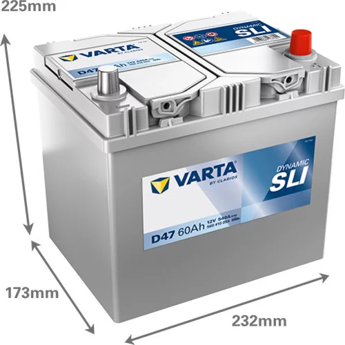 Batéria 560410054 12V 540A 60Ah /VARTA/ - obr. 1