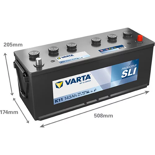 Štartovacia batéria 643107090K182 /VARTA/ - obr. 1