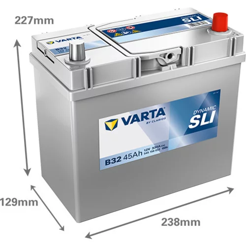 Batéria 545156033 12V 330A 45Ah /VARTA/ - obr. 1