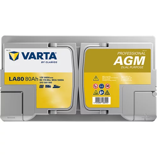 Štartovacia batéria 840080080K312 /VARTA/ - obr. 3