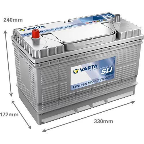 Štartovacia batéria 930105080K312 /VARTA/ - obr. 1