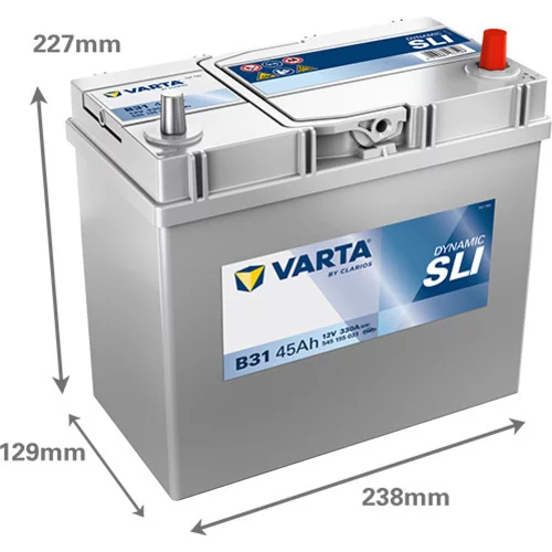 Batéria 545155033 12V 330A 45Ah /VARTA/ - obr. 1