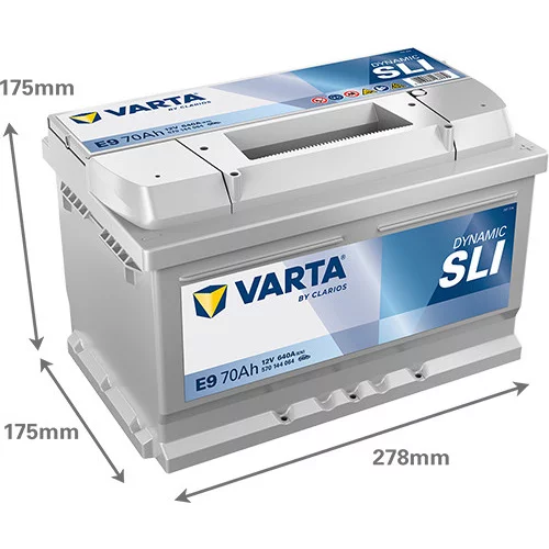Štartovacia batéria 570144064K262 /VARTA/ - obr. 1