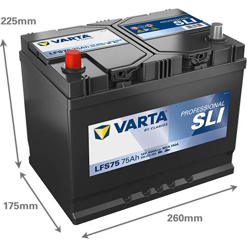 Štartovacia batéria 930075060K312 /VARTA/ - obr. 1