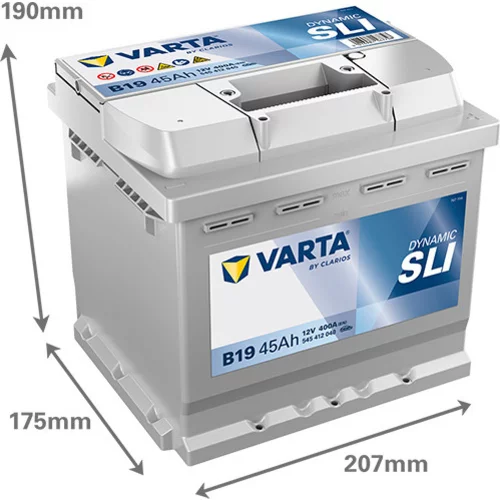 Autobatéria 545412040 12V 400A 45Ah /VARTA/ - obr. 1