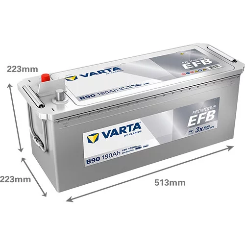 Štartovacia batéria 690500105K182 /VARTA/ - obr. 1
