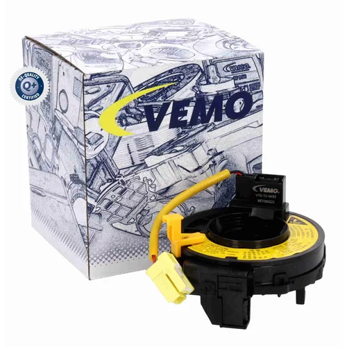 Vinutá pružina, Airbag V70-72-0492 /VEMO/ - obr. 1