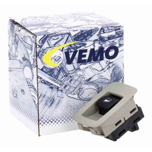 Spínač elektrického otvárania okien V20-73-0043 /VEMO/ - obr. 1