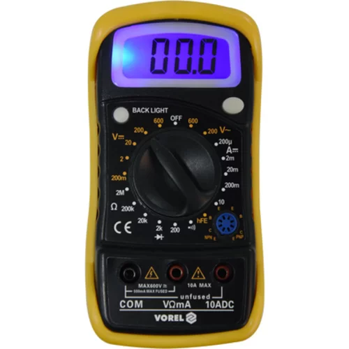 MULTIFUNKČNÝ DIGITÁLNY METER /VOREL/ - obr. 2