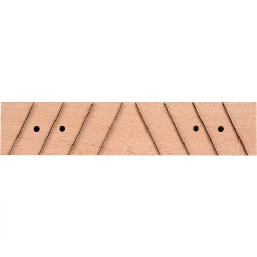 STAVEBNÁ VYROVNÁVACIA ŠKRABKA SO ZUBMI 80X 400MM /VOREL/ - obr. 2