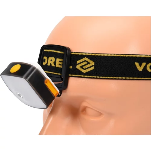 ČELOVÁ LAMPA 3W LED A 4 SMD LED BATÉRIA. /VOREL/ - obr. 6