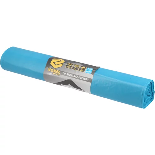 PAPIEROVÉ VRECKÁ NA ODPAD 120L 10KS 40ꙠM /VOREL/ - obr. 2
