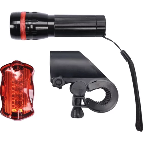 SET BIKE LAMP: PREDNÁ 3W LED + ZADNÁ 5 LED