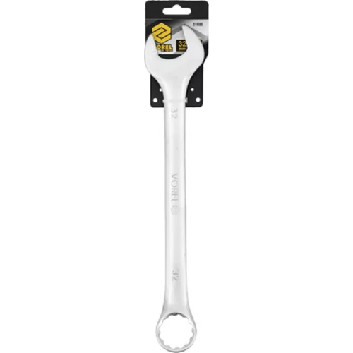 KĽÚČ KOMBINOVANÝ C-V 32MM SATÉN /VOREL/ - obr. 2