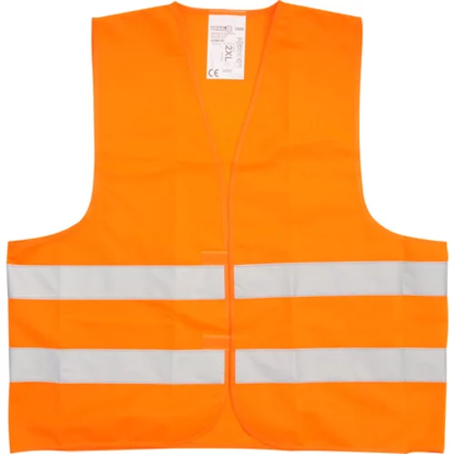 ORANŽOVÁ VÝSTRAŽNÁ VESTA VEĽKOSŤ. 2XL