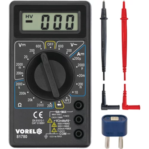 DIGITÁLNY UNIVERZÁLNY METER /VOREL/