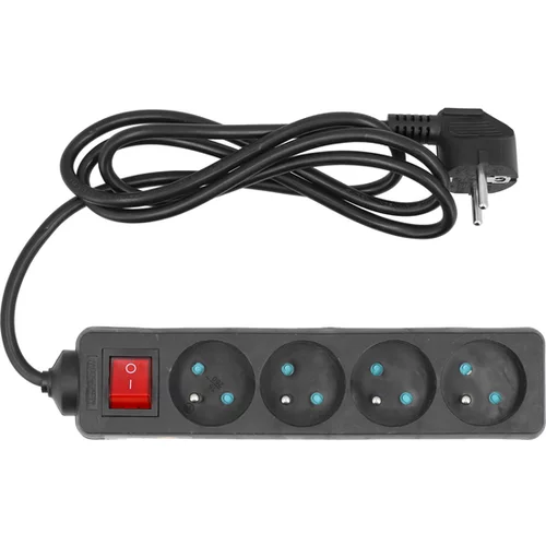 ELEKTRICKÝ PREDLŽOVACÍ KÁBEL 4 ZÁSUVKY 1,5M VRÁTANE
