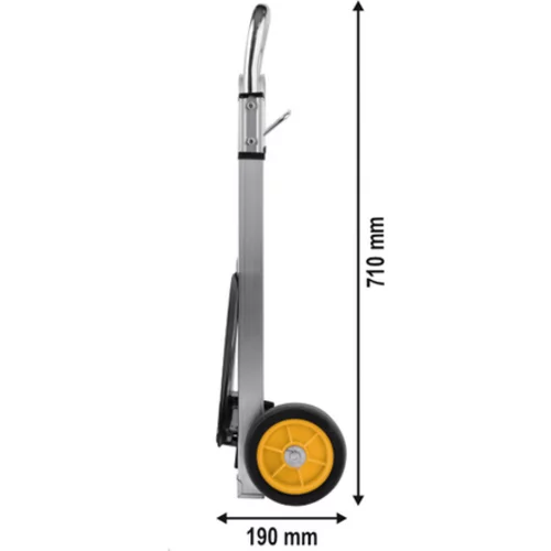 SKLÁDACÍ SKLADOVÝ VOZÍK 90KG /VOREL/ - obr. 6