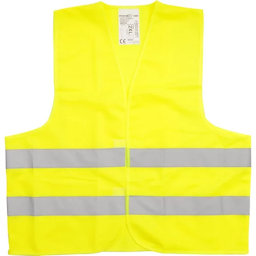 VEĽKOSŤ ŽLTEJ VÝSTRAŽNEJ VESTY. 2XL