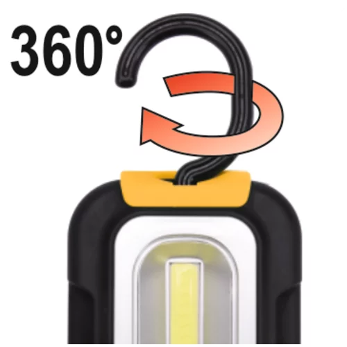 COB LED ROTAČNÁ RUČNÁ LAMPA /VOREL/ - obr. 7