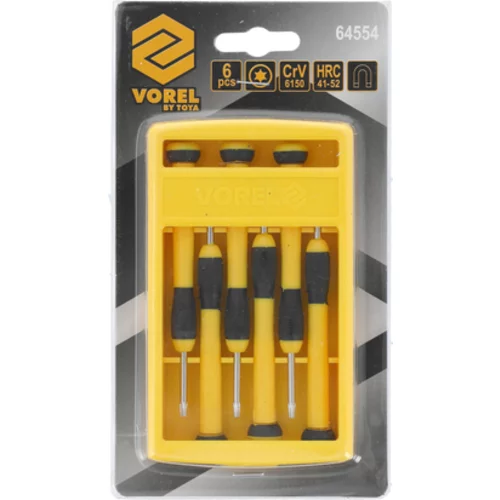 CR-V PRESNÉ SKRUTKOVAČE, TORX, 6 KS. /VOREL/ - obr. 3