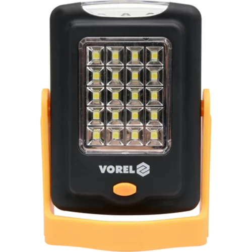 OTOČNÁ RUČNÁ LAMPA 20+3 LED /VOREL/ - obr. 1
