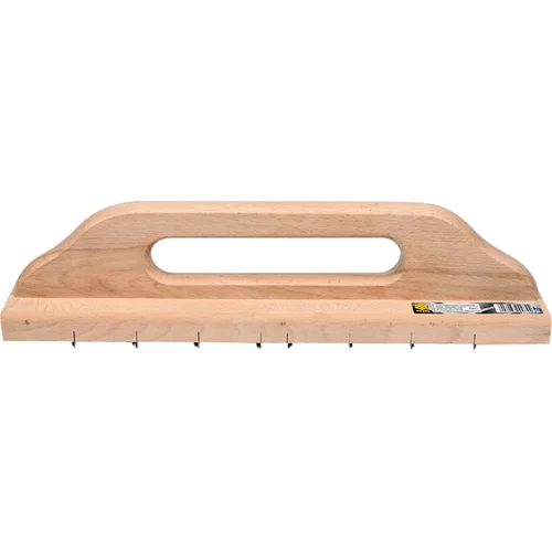 STAVEBNÁ VYROVNÁVACIA ŠKRABKA SO ZUBMI 80X 400MM /VOREL/ - obr. 1