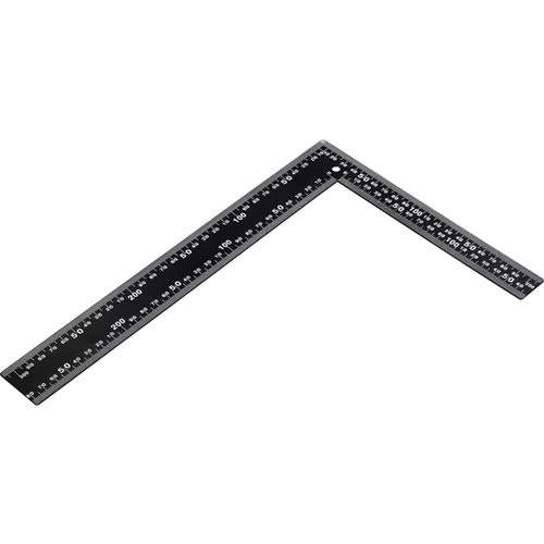 ČIERNA KOVOVÁ UHOLNÁ TYČ 300X200 MM /VOREL/ - obr. 1