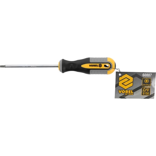 TORX SKRUTKOVAČ T20X100 MM CRV /VOREL/ - obr. 2