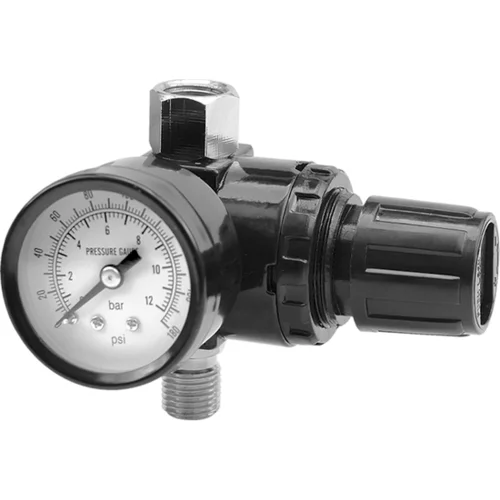 REDUKTOR, TLAKOMER, RÝCHLOKONEKTOR RP182R 40MM