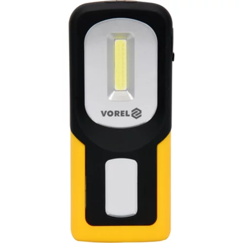 OTOČNÁ RUČNÁ LAMPA COB LED 3W NABÍJACÍ