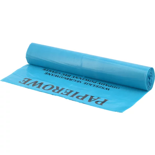 PAPIEROVÉ VRECKÁ NA ODPAD 120L 10KS 40ꙠM /VOREL/ - obr. 1