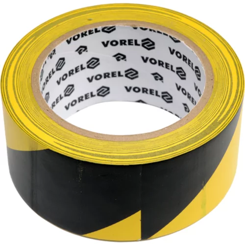 VÝSTRAŽNÁ PÁSKA, LEPIACA, ŽLTÁ/ČIERNA 48 MM X 33 M /VOREL/ - obr. 1