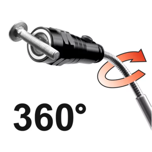 TELESKOPICKÁ UCHOVÁVAČKA S MAGNETOM A 3 DIÓDAMI /VOREL/ - obr. 9