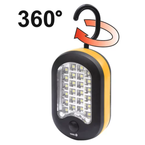 RUČNÁ LAMPA 24+3 LED /VOREL/ - obr. 5