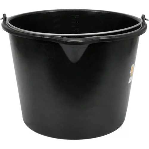 STAVEBNÉ VEDRO ČIERNE S VÝPUKOU 20L