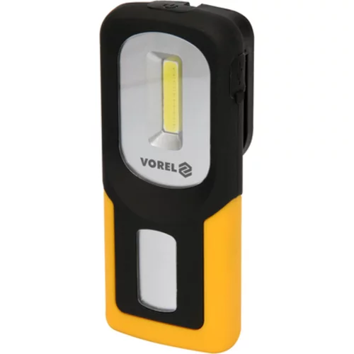 OTOČNÁ RUČNÁ LAMPA COB LED 3W NABÍJACÍ /VOREL/ - obr. 1