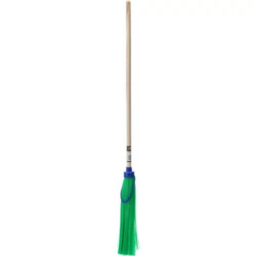 TERASOVÁ METLA, PLASTOVÉ BÝVANIE, PP480, ZELENÁ /VOREL/