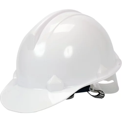 BIELE HDPE OCHRANNÁ PRILBA