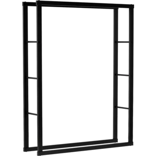 REGÁL NA PALIVOVÉ DREVO 100X25X100CM /VOREL/
