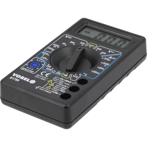 DIGITÁLNY UNIVERZÁLNY METER /VOREL/ - obr. 4