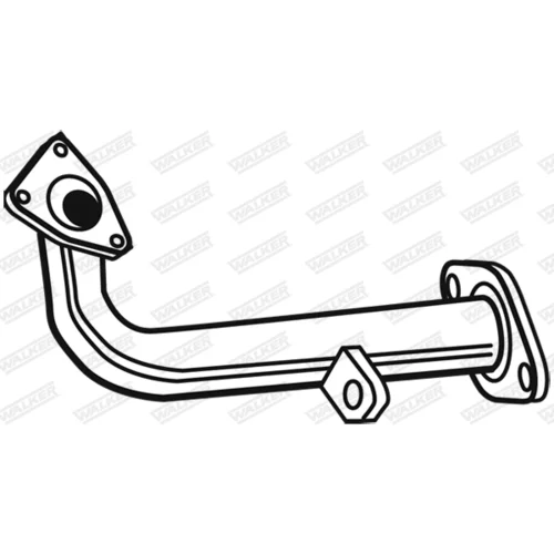 Výfukové potrubie WALKER 02991