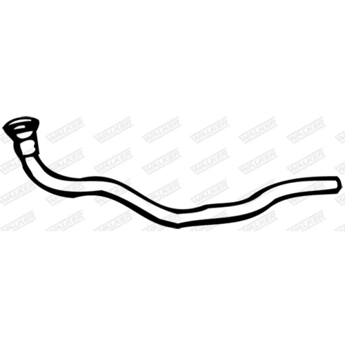 Výfukové potrubie WALKER 09276