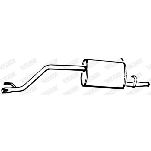 Koncový tlmič výfuku 09660 /WALKER/ - obr. 8