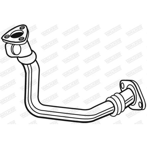 Výfukové potrubie 10456 /WALKER/