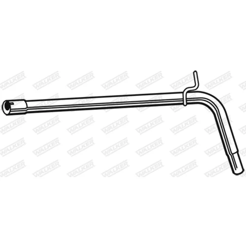 Výfukové potrubie 10557 /WALKER/ - obr. 1