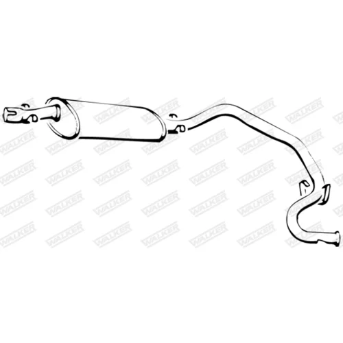 Koncový tlmič výfuku 14226 /WALKER/ - obr. 8