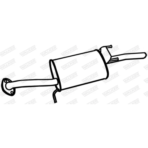 Koncový tlmič výfuku WALKER 18579