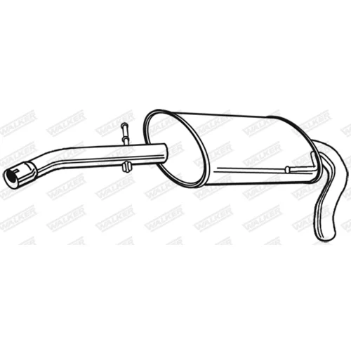 Koncový tlmič výfuku 22059 /WALKER/ - obr. 8